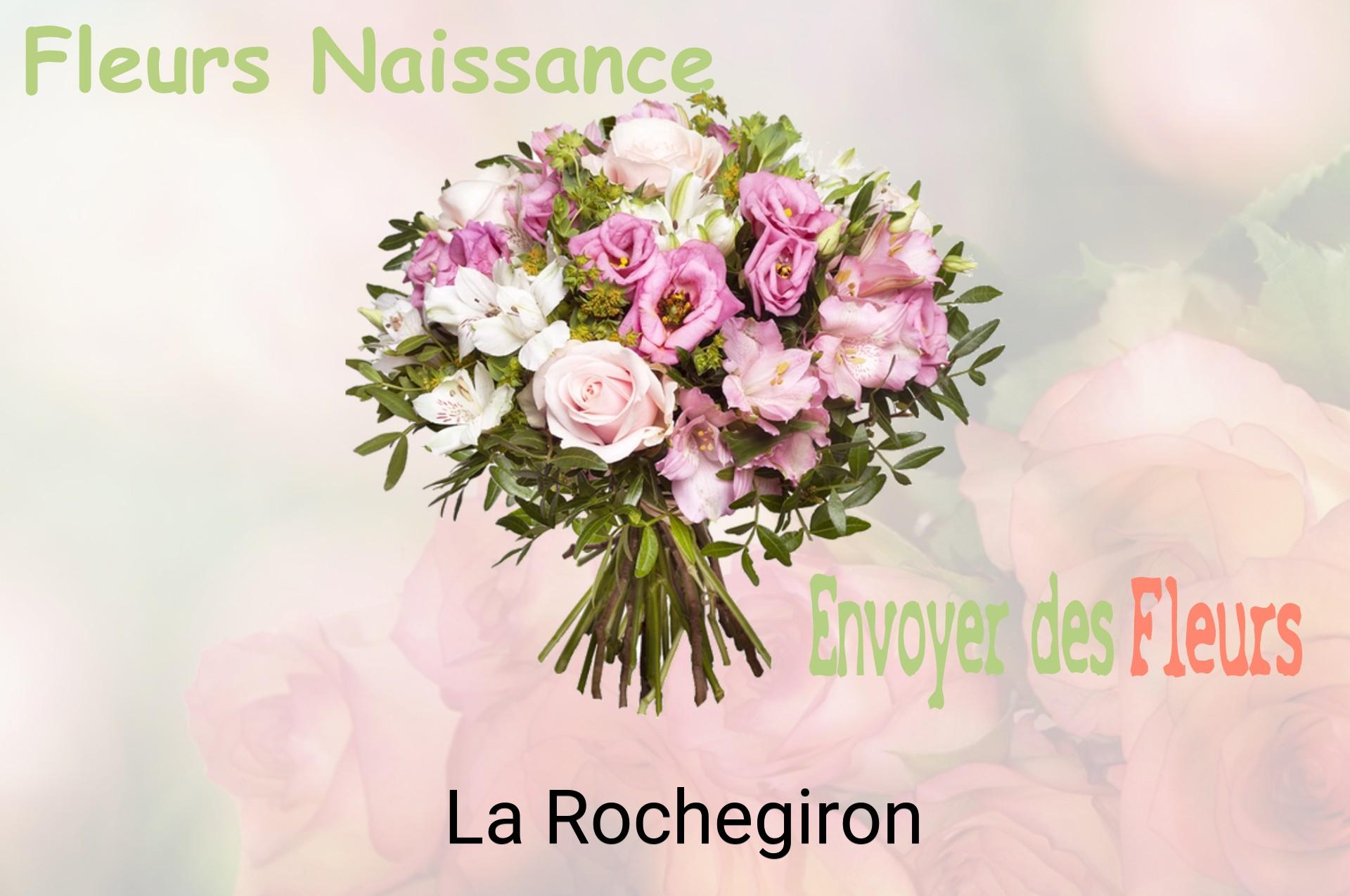 Bouquet de fleurs de naissance livré à La Rochegiron